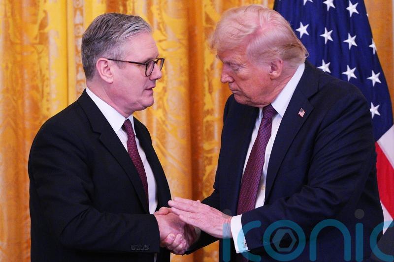 UK and US strike tech deal as Trump arrives for state visit