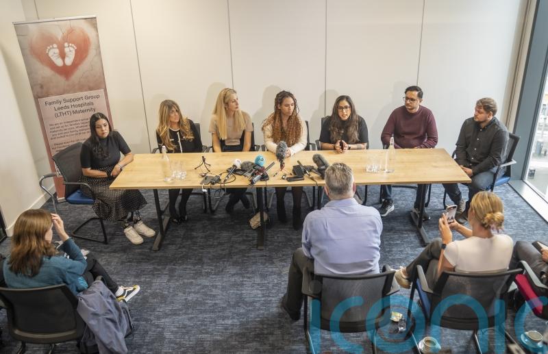 Bereaved mothers hold up 56 babygrows in ’emotional’ meeting with Wes Streeting