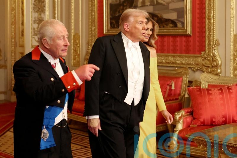 King urges Trump to protect the environment in state banquet speech