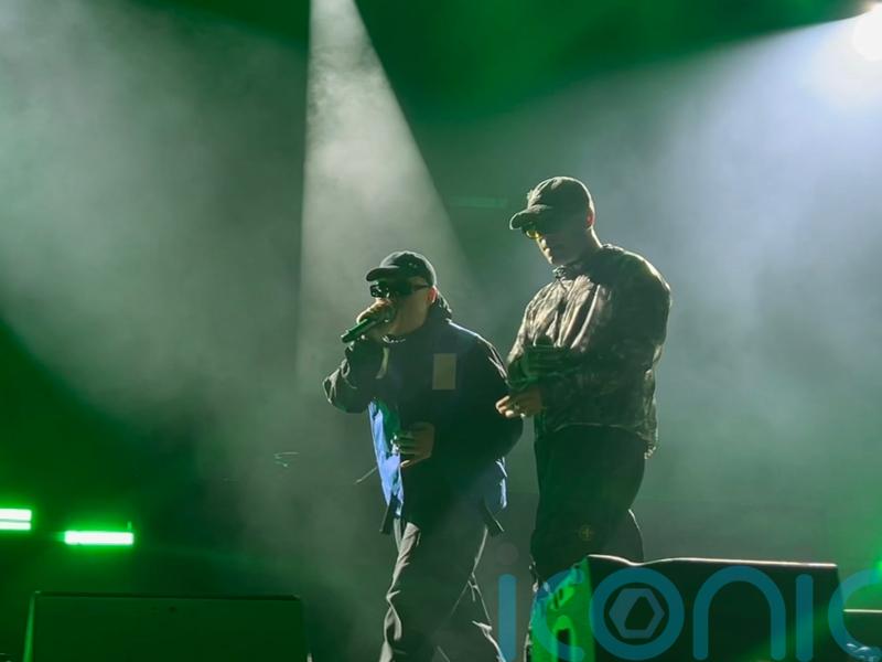 Kneecap address Trump state visit during rousing gig at Wembley Arena