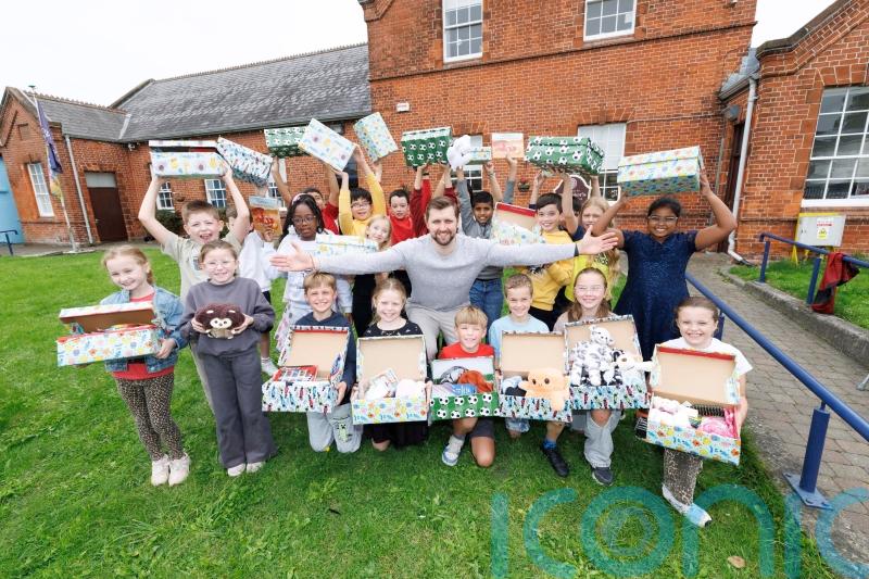 Man who received Christmas shoebox is gifting back 30 years on