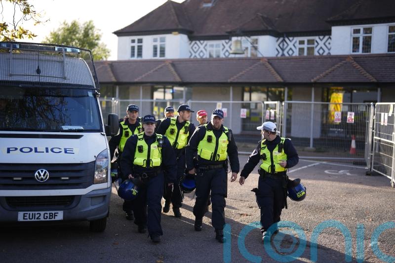 Seven men face trial accused of violent disorder outside asylum seeker hotel
