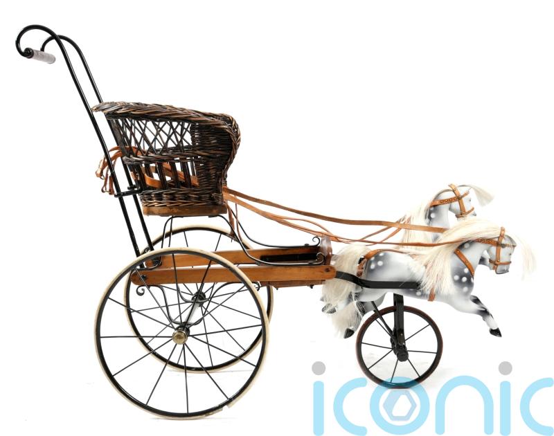 Queen Victoria’s rare ‘galloping gig’ pushchair up for sale