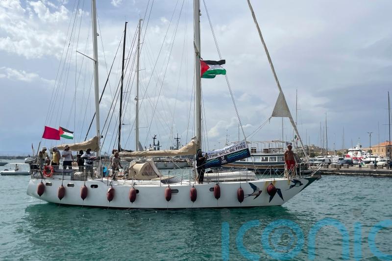 Activist flotilla seeking to break Gaza blockade says drones attacked its boats