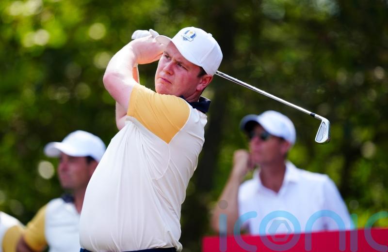 Donald Trump ‘just another spectator’ at Ryder Cup, says Robert MacIntyre