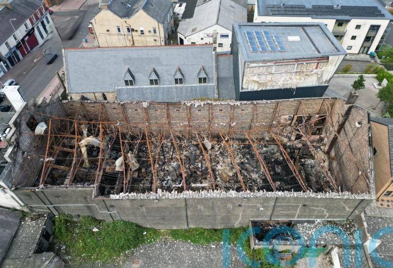 Former cinema that was set on fire to be demolished in interest of public safety
