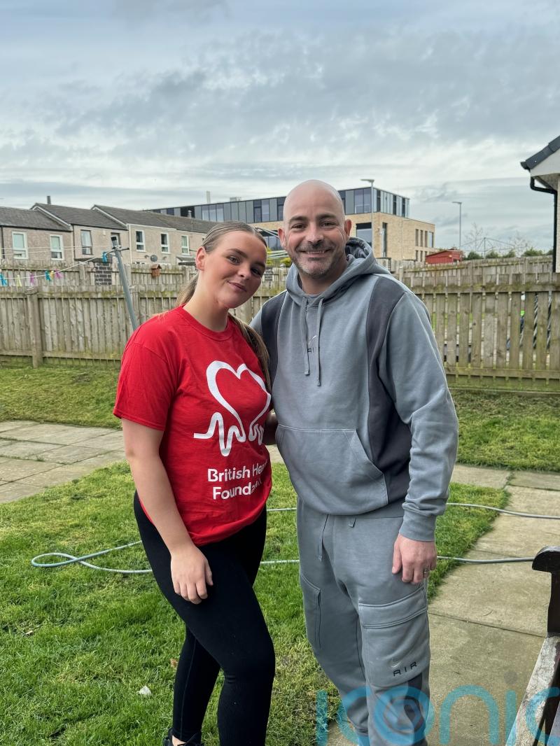 Woman says finding cures should be priority after father’s heart attack aged 38
