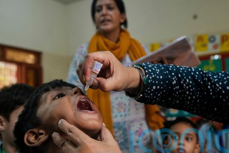 Pakistan’s polio fight suffers a blow with two new cases reported in the south