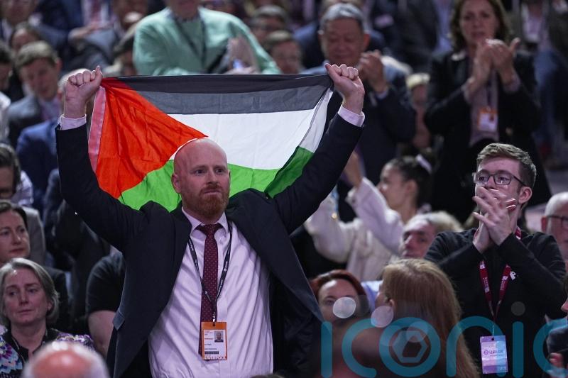 Reeves interrupted by pro-Gaza heckler during Labour conference speech