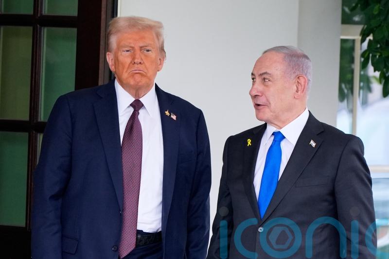 Trump and Netanyahu meet at White House as pressure mounts to end war in Gaza