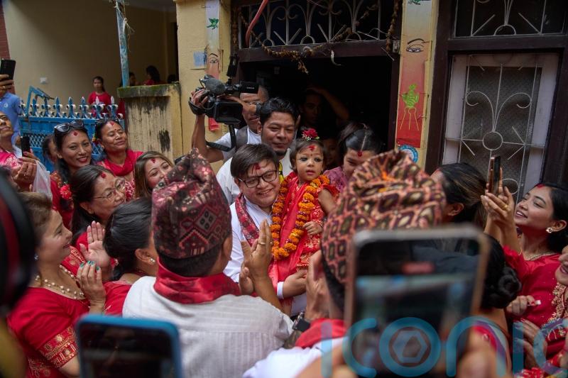 Two-year-old girl chosen as Nepal’s new living goddess