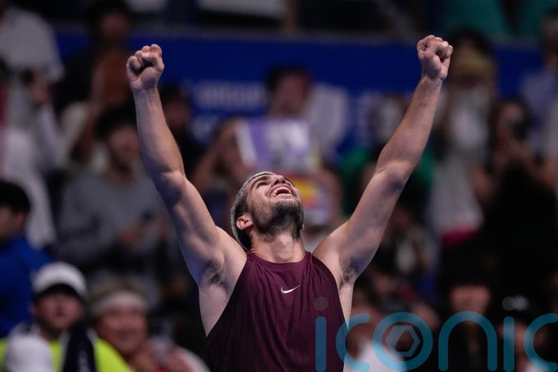 Carlos Alcaraz fury at time violation in Japan Open final win over Taylor Fritz