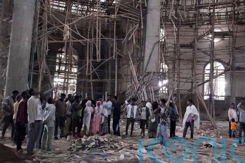 Collapse at church under construction in Ethiopia kills at least 25 worshippers