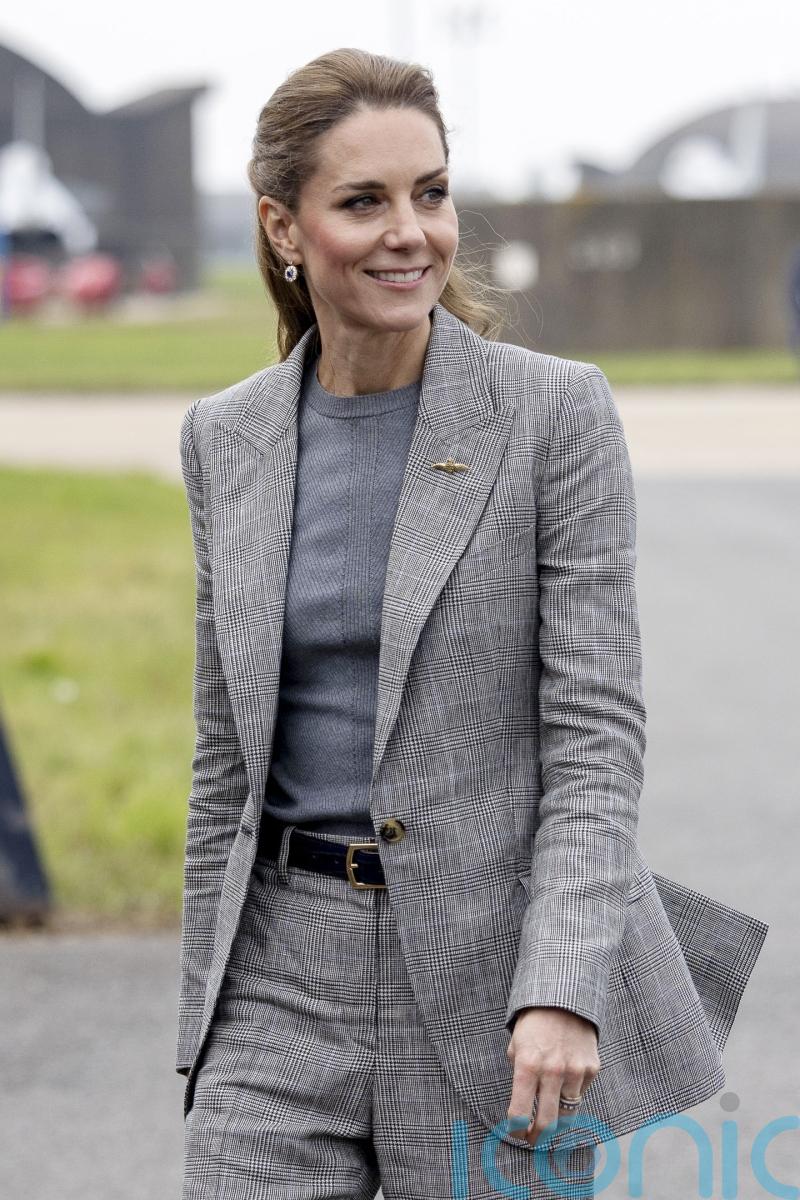 Kate ‘takes flight’ over Lincolnshire during visit to RAF base