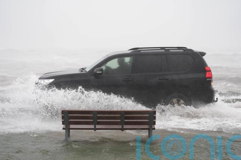Man seriously injured and 184,000 without power as Storm Amy batters Ireland