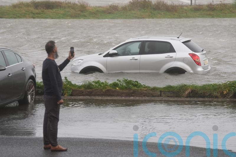 Storm Amy: Man dies and new weather alert as UK braces for more disruption