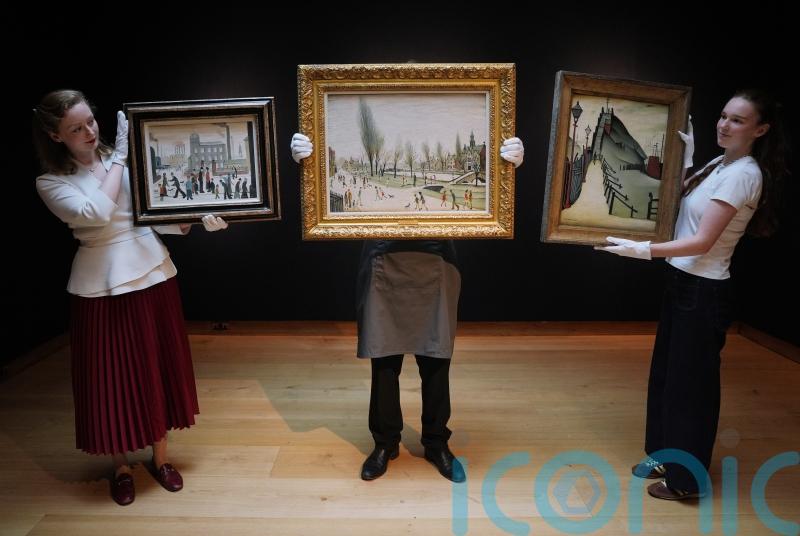 Rare Lowry artworks expected to fetch millions at auction