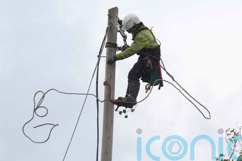 Thousands still without power after Storm Amy sweeps across UK