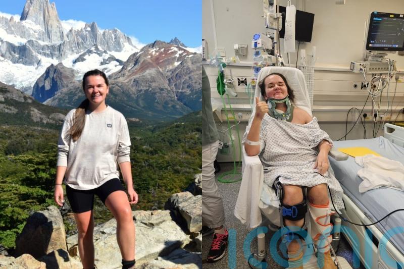 ‘I was hit by a car, thrown onto the bonnet and then run over and the injuries were torture – I’m grateful to be alive’