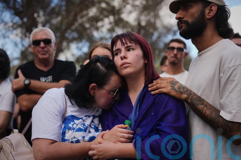 Thousands of Israelis mourn victims on anniversary of Hamas attack