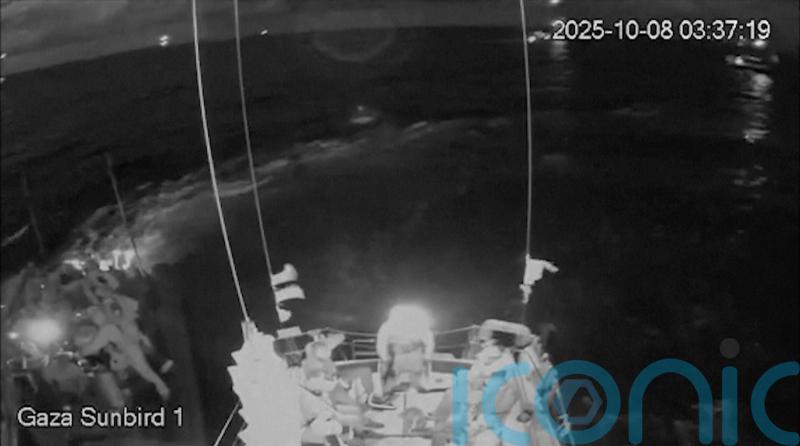 Israeli military intercepts another flotilla heading to Gaza