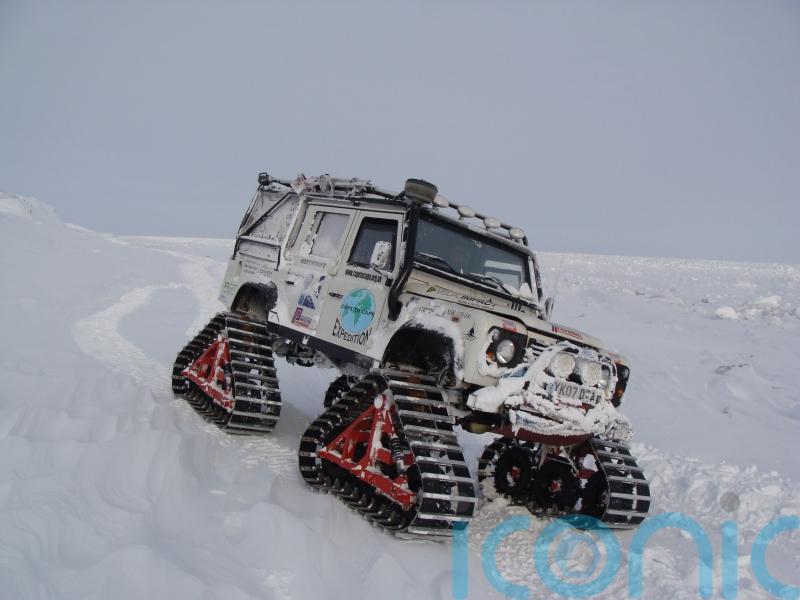 Floating Land Rover used to cross Bering Strait is to be sold at auction