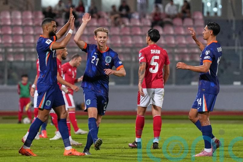 World Cup qualifying: Cody Gakpo penalties help Netherlands thrash Malta