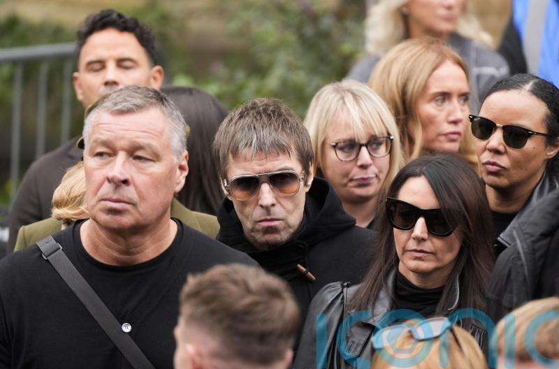Liam Gallagher among stars paying tribute to Ricky Hatton at memorial service