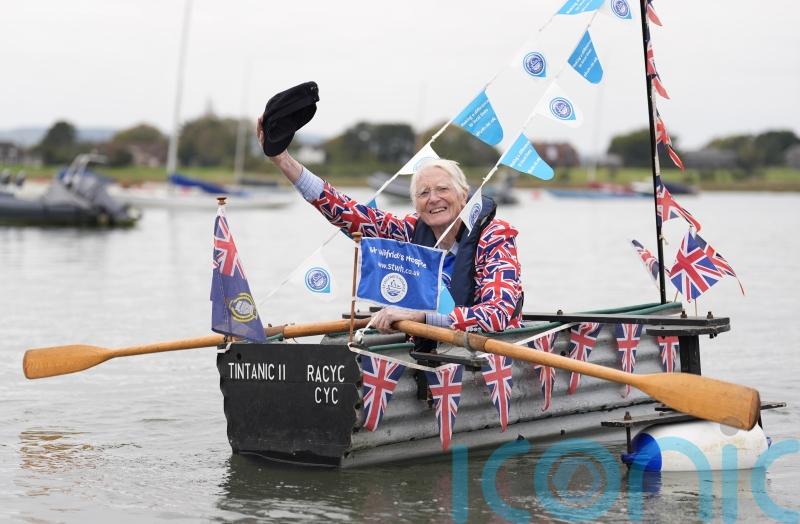 I have rowed 500 miles and I will sail 500 more, says Tintanic captain Major Mick