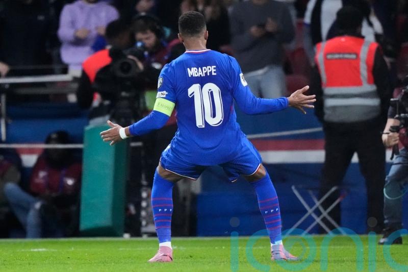Kylian Mbappe nets for 10th-successive match as France ease to Azerbaijan win
