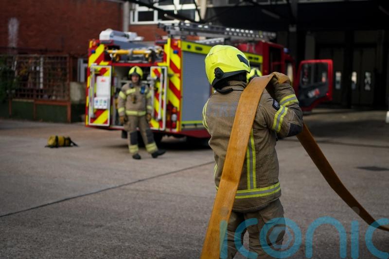 Body recovered after blaze at North Ayrshire caravan park