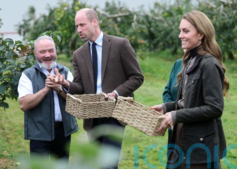 Family welcome royal couple during ‘surreal’ visit to their farm