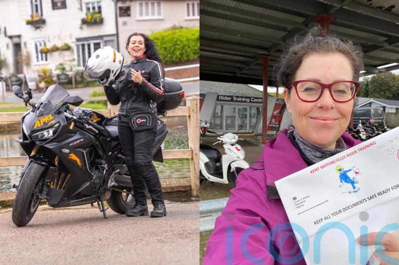 ‘I found love for motorcycling in my 50s, now I help other menopausal women do the same’