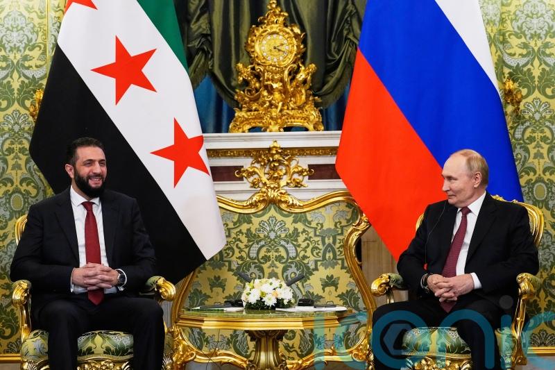 Syrian leader holds Kremlin talks with Vladimir Putin