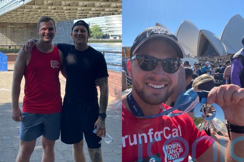 Essex man who had testicular cancer at 22 lives travelling dream in memory of friend who urged: ‘Just go and f****** do it’