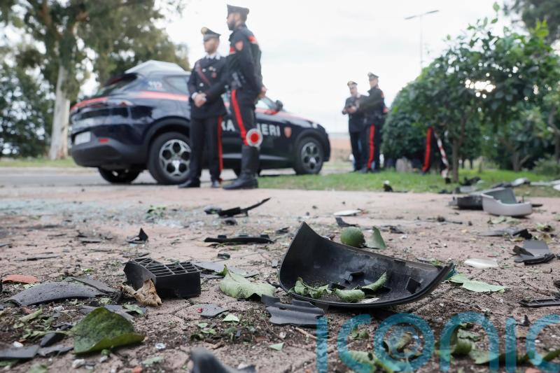 Italy’s anti-Mafia police investigate after journalist’s car explodes