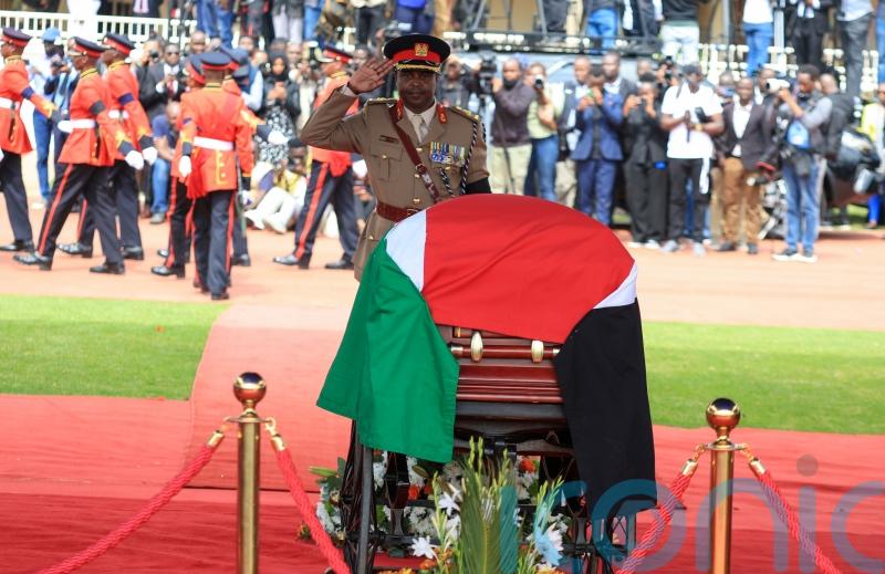 18 injured in stampede at funeral for Kenya’s former prime minister Raila Odinga