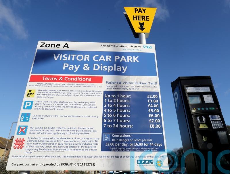 Outrage over parking fines for NHS workers