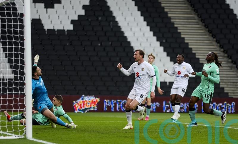 MK Dons captain Alex Gilbey scores brace to continue winning run against Crewe