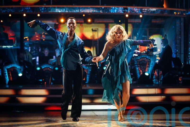 Alex Kingston tops Strictly leaderboard with a 10 and a kiss from Shirley Ballas