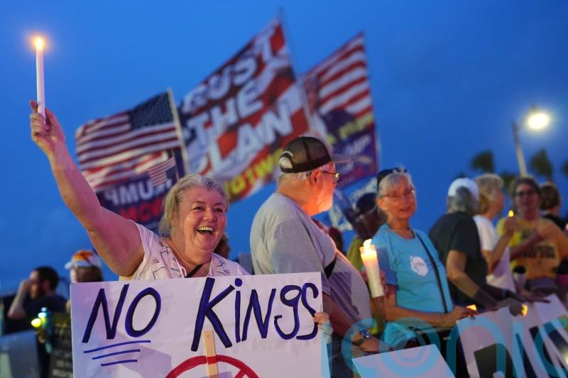 ‘No Kings’ protests against Trump taking place across US