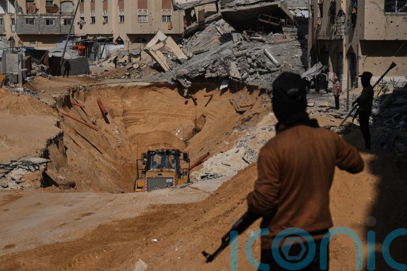 Israel strikes Gaza after it says Hamas attacked across ceasefire line