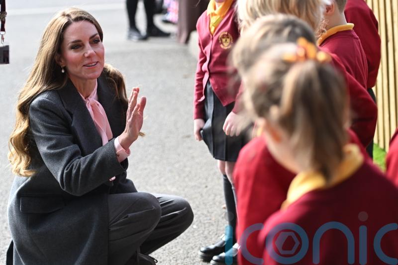 William and Kate show support for families of Southport victims on school visits