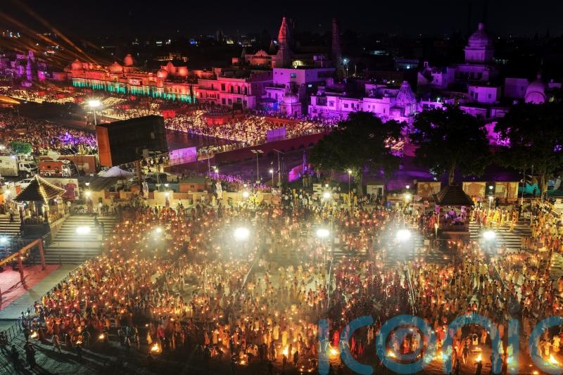 India lights up as millions celebrate Diwali