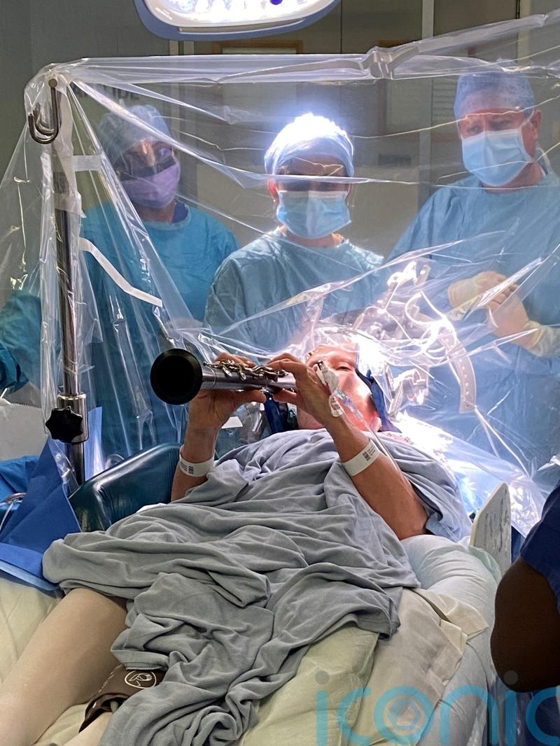 Parkinson’s patient plays clarinet during brain surgery and sees instant results
