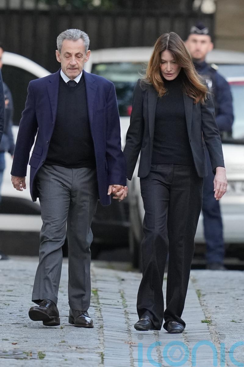 Ex-French president Sarkozy begins five-year prison sentence for conspiracy