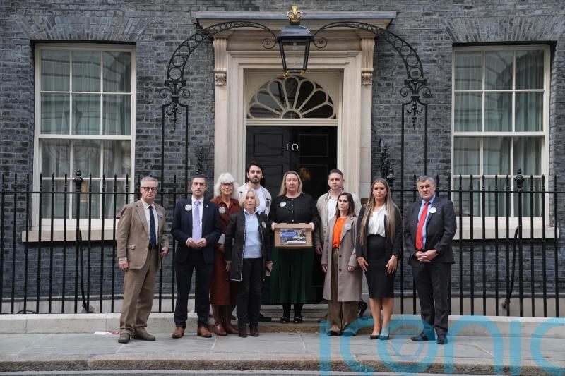 Chinook crash relatives hand letter to No 10 warning of ‘institutional silence’