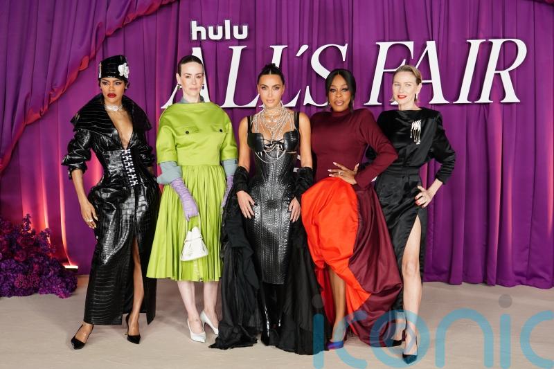 Kim Kardashian, Teyana Taylor and more step out in leather and latex for London premiere