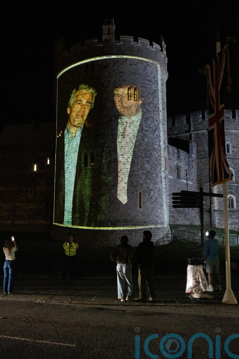 Four held over Trump-Epstein projection on Windsor Castle face no further action