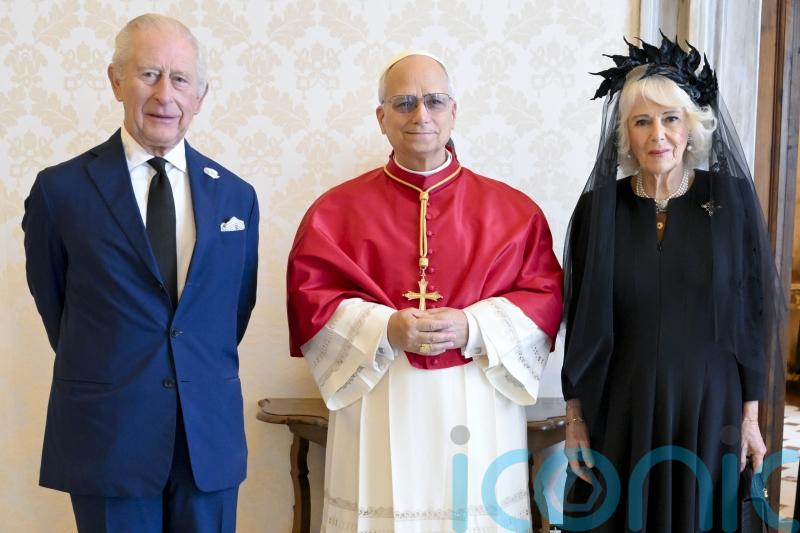 King and Queen arrive in Vatican City for meeting with Pope Leo XIV